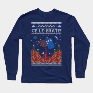 Christmas in Gallifrey Long Sleeve T-Shirt